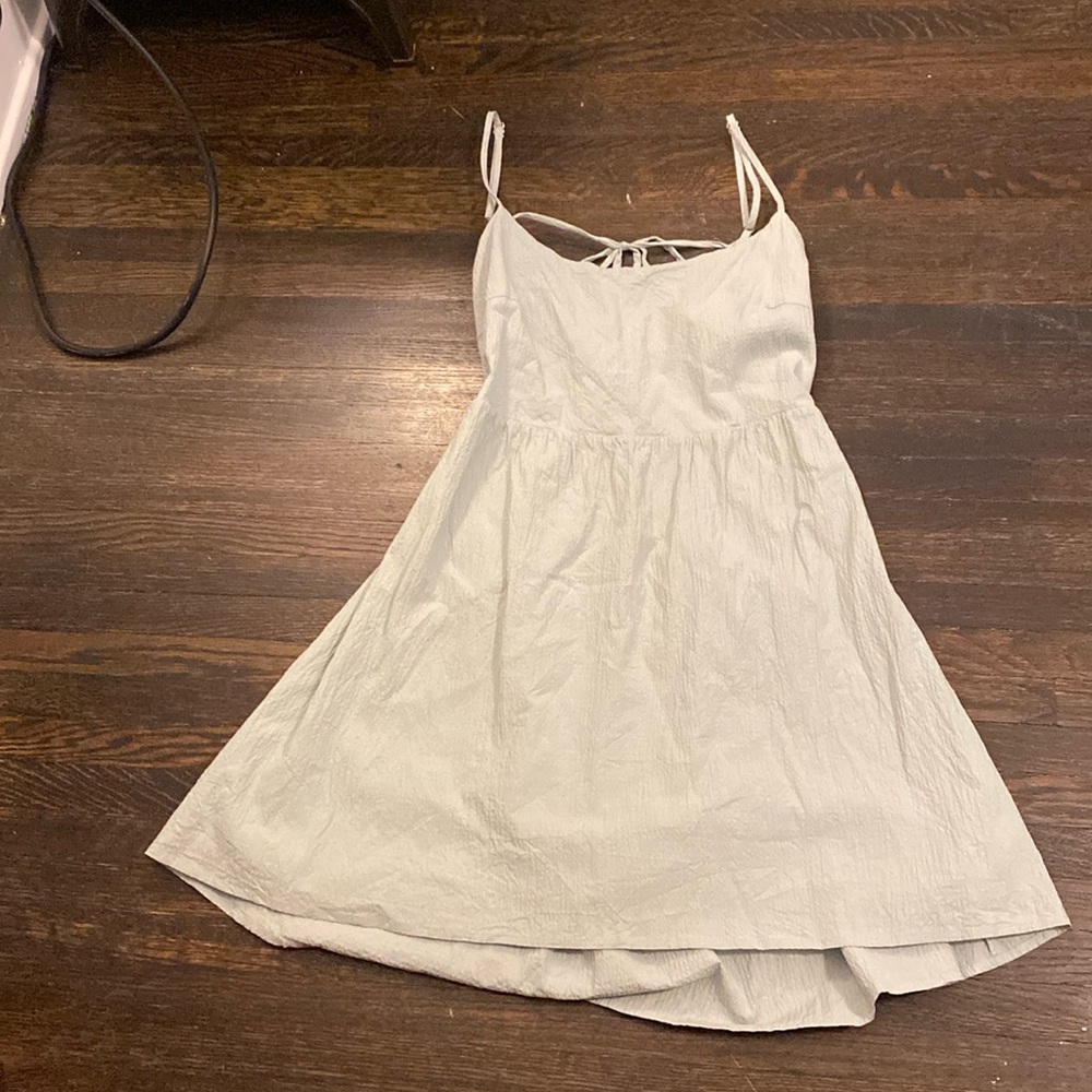 Lulus mini dress, sage green